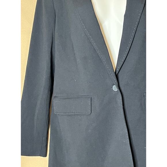 Vince Camuto Black Blazer 12 NWOT df1 - Picture 2 of 4